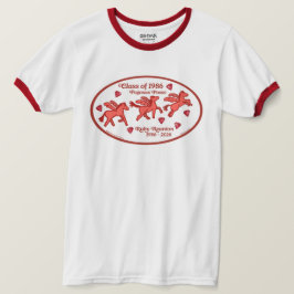 Pegasus Posse Ruby Återträff Ringare T Shirt