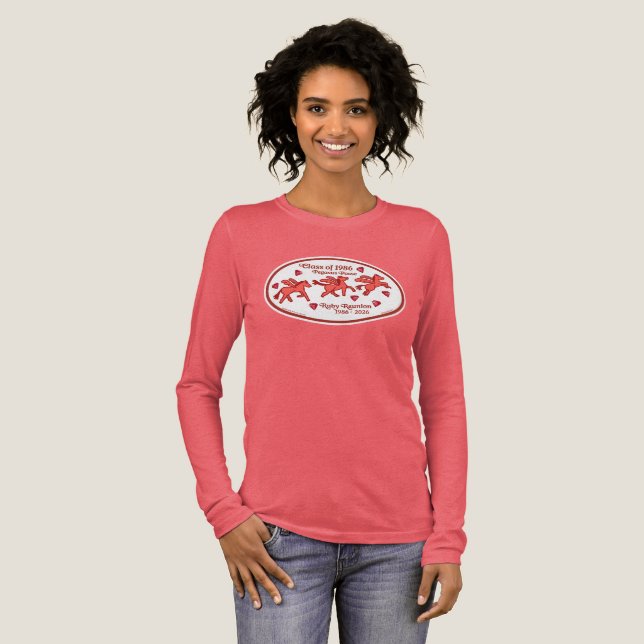 Pegasus Posse Ruby Återträff  T Shirt (Hel framsida)