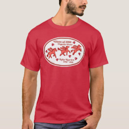 Pegasus Posse Ruby Reunion t-shirt (Kardinalröd)