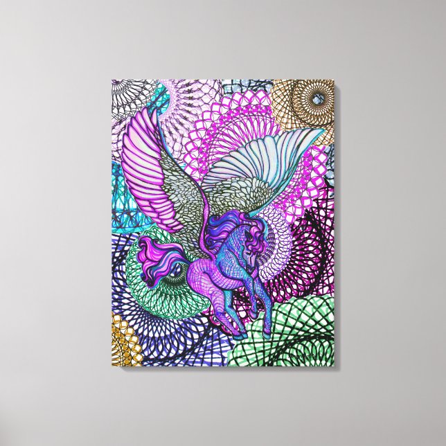Pegasus Purity Canvastryck (Framsida)