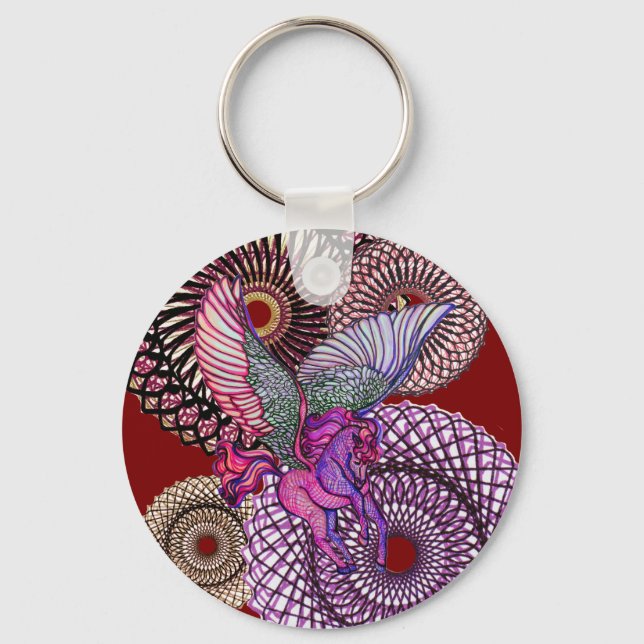 Pegasus Purity Nyckelring (Framsida)