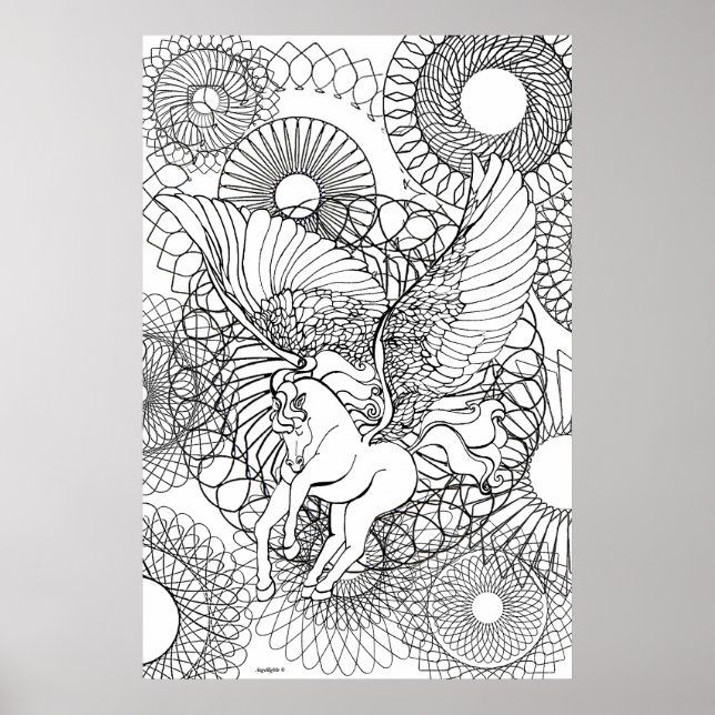 Pegasus renhet poster (Framsidan)