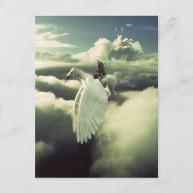 Pegasus Rider - CDO Vykort (Framsida)