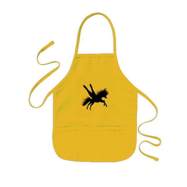 Pegasus Silhouette Apron Barnförkläde (Framsidan)