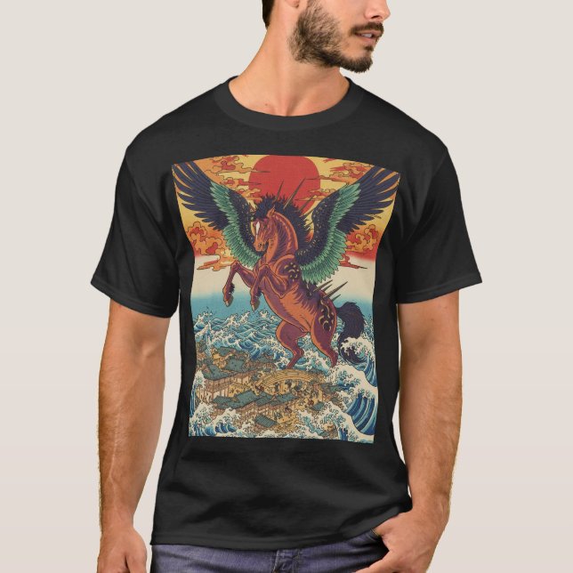 Pegasus T Shirt (Framsida)