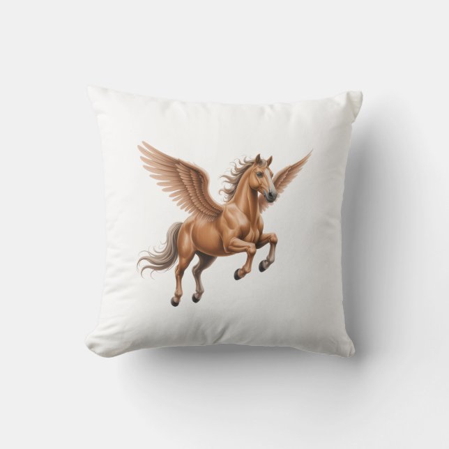 Pegasus Throw Pillows Kudde (Framsida)