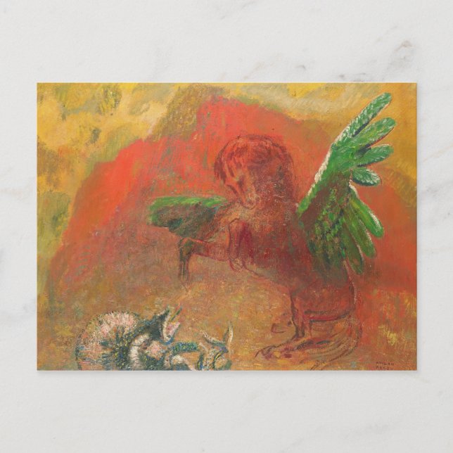 Pegasus Triumphant Vykort (Framsida)
