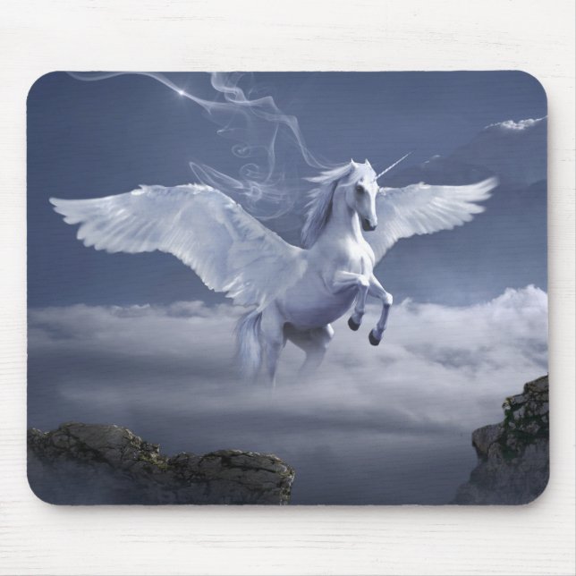 Pegasus under flygning musmatta (Framsidan)