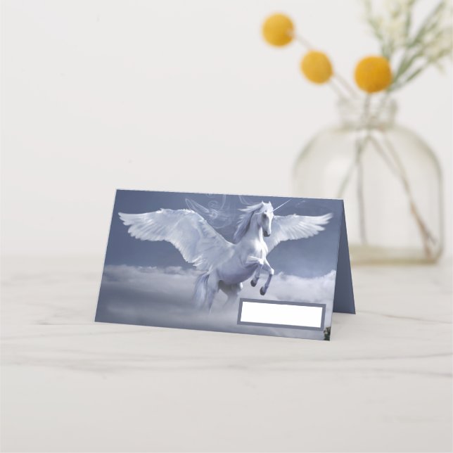 Pegasus under flygning placeringskort (Framsida)