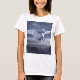 Pegasus under flygning t shirt