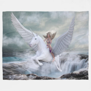 Pegasus Unicorn Fleecefilt