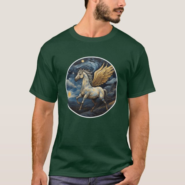 Pegasus unicorn t shirt (Framsida)