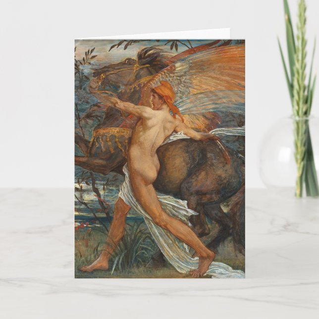 Pegasus | Walter Crane Kort (Framsida)