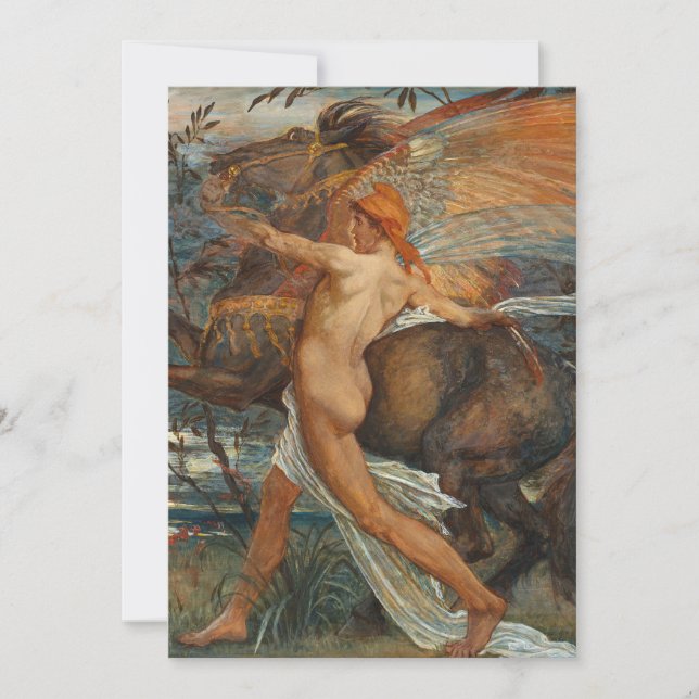 Pegasus | Walter Crane Kort (Framsida)
