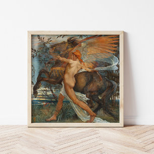 Pegasus   Walter Crane Poster