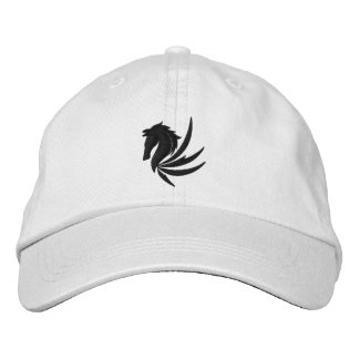 Pegasus Winged Horse symbol Broderad Keps