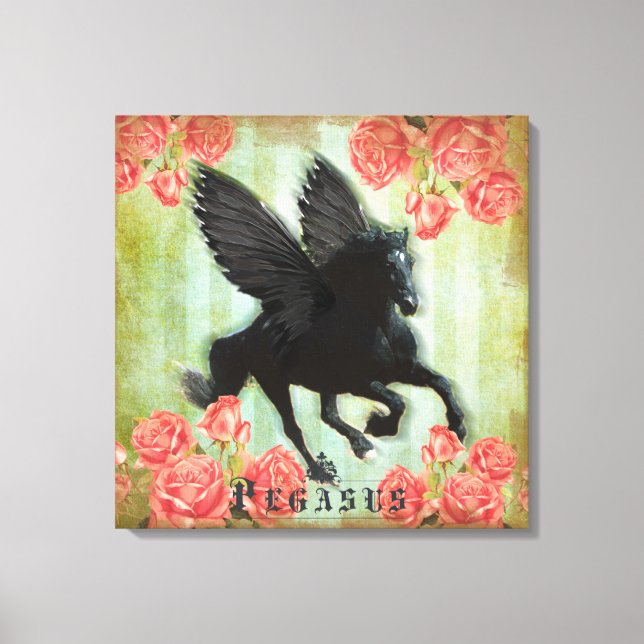 Pegasus - Wrapped Canvas (Framsida)