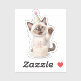 Pegatina Gatito Kawaii Adorable Klistermärken