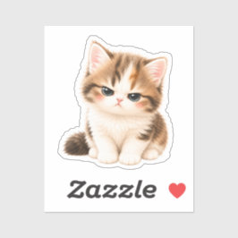 Pegatina Gatito Kawaii Adorable Klistermärken