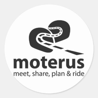 Pegatina Moterus Light Runt Klistermärke