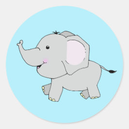 Pegatina Tengo un elefante Runt Klistermärke
