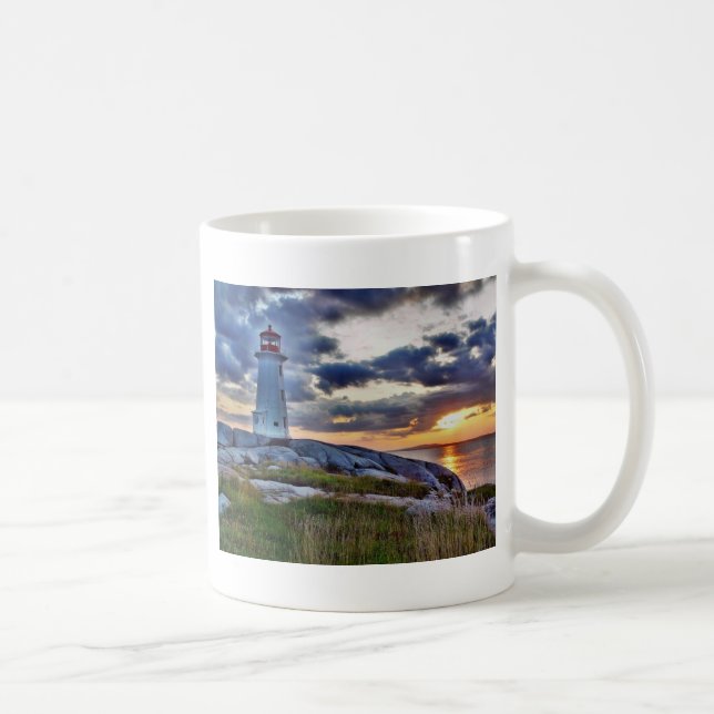 Peggies Cove Nova Scotia Kanada Kaffemugg (Höger)