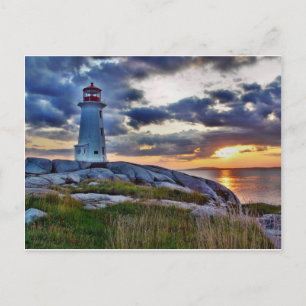Peggies Cove Nova Scotia Kanada Vykort