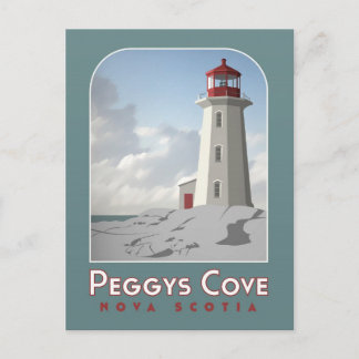 Peggy's Cove Deco-vykort Vykort