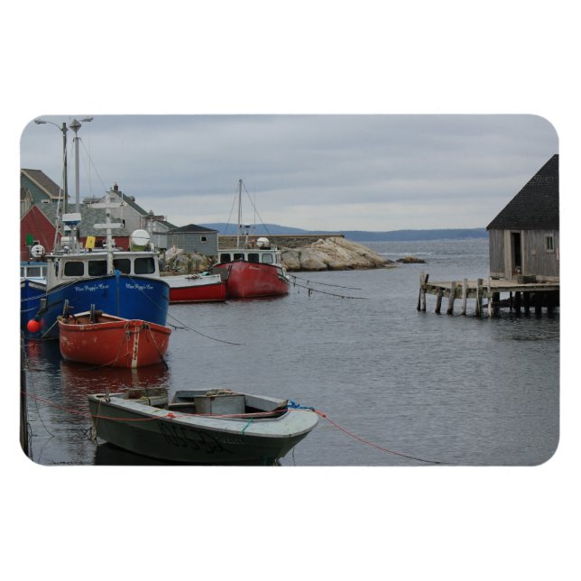 Peggy's Cove (Halifax, Nova Scotia) Magnet (Horisontell)