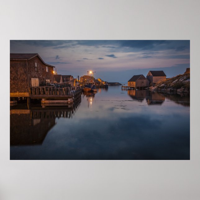 Peggy's Cove Harbour Poster (Framsidan)