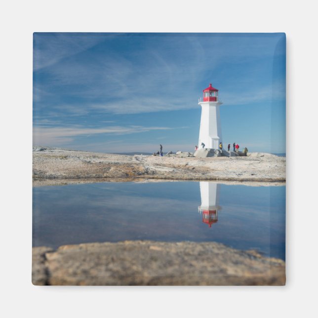 Peggy's Cove Lighthouse | Kanada Magnet (Framsidan)