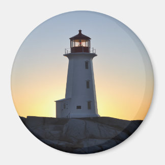 Peggy's Cove Lighthouse Nova Scotia fridge Magnet