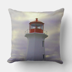 Peggy's Cove Lighthouse vid Nova Scotia Kudde