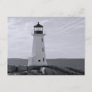 Peggy's Cove Lighthouse-vykort Vykort
