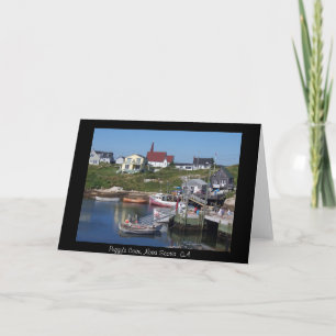 Peggys Cove, Nova Scotia CA Kort