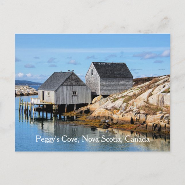 Peggy's Cove, Nova Scotia, Canada Vykort (Framsida)
