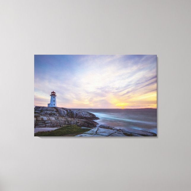 Peggy's Cove | Nova Scotia Canvastryck (Framsida)