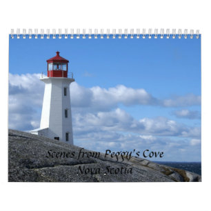 Peggys Cove, Nova Scotia Kalender