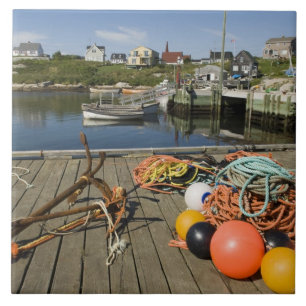 Peggy's Cove, Nova Scotia, Kanada 2 Kakelplatta