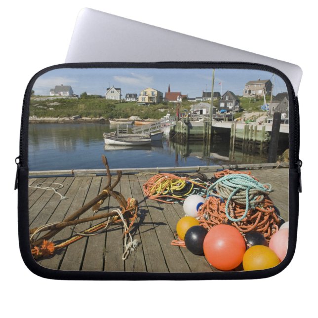 Peggy's Cove, Nova Scotia, Kanada 2 Laptop Sleeve (Framsidan)