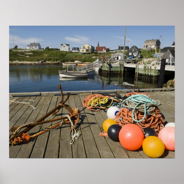 Peggy's Cove, Nova Scotia, Kanada 2 Poster (Framsidan)