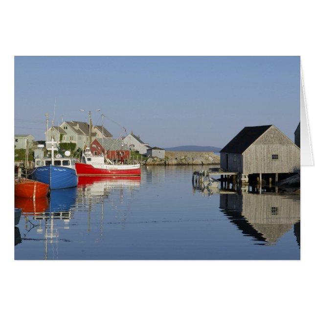 Peggy's Cove, Nova Scotia, Kanada Hälsningskort (Framsidan Horizontal)