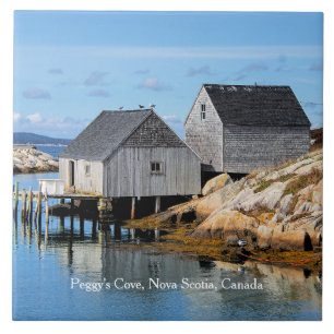 Peggy's Cove, Nova Scotia, Kanada Kakelplatta