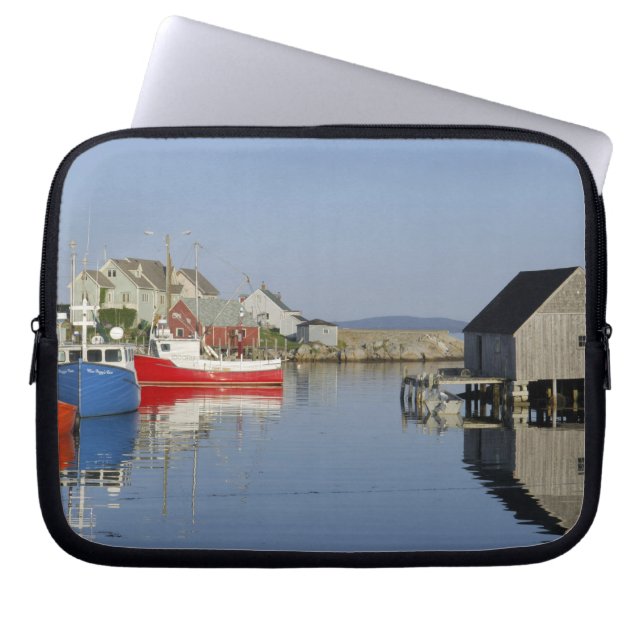 Peggy's Cove, Nova Scotia, Kanada Laptop Fodral (Framsidan)