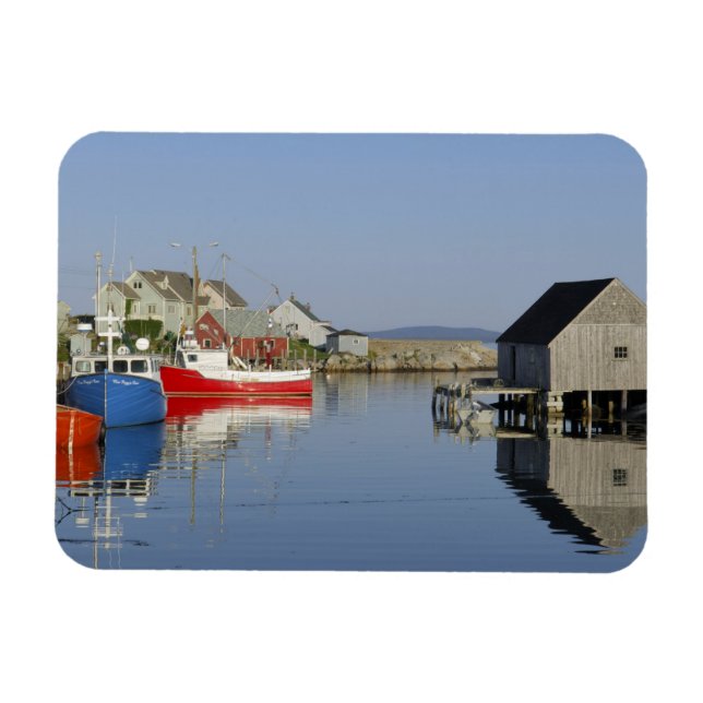 Peggy's Cove, Nova Scotia, Kanada Magnet (Horisontell)