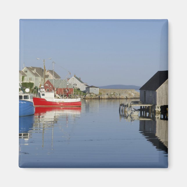 Peggy's Cove, Nova Scotia, Kanada Magnet (Framsidan)