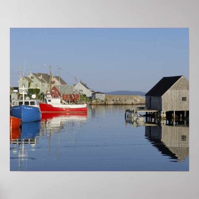 Peggy's Cove, Nova Scotia, Kanada Poster (Framsidan)