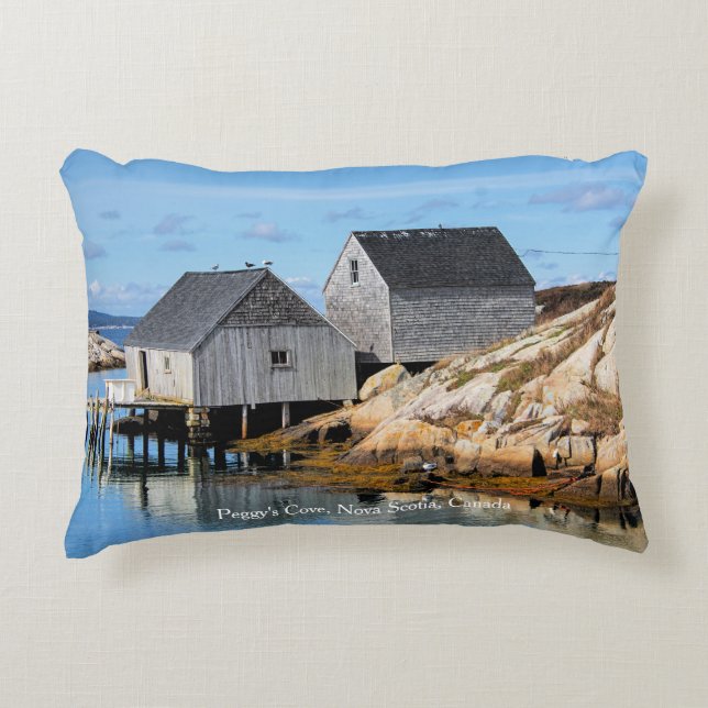 Peggy's Cove, Nova Scotia, Kanada Prydnadskudde (Framsidan)