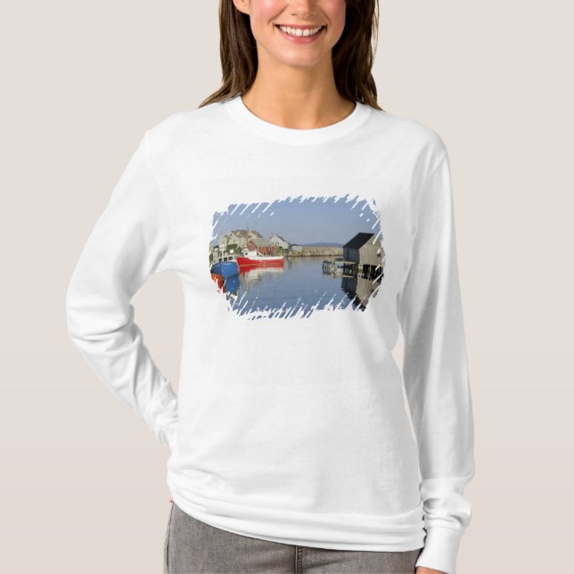Peggy's Cove, Nova Scotia, Kanada Tee (Framsida)