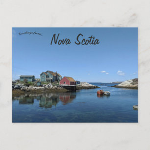 Peggys Cove Nova Scotia Kanada Vykort